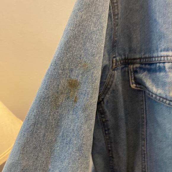 Venezia plus size jean button up jacket - Picture 3 of 6